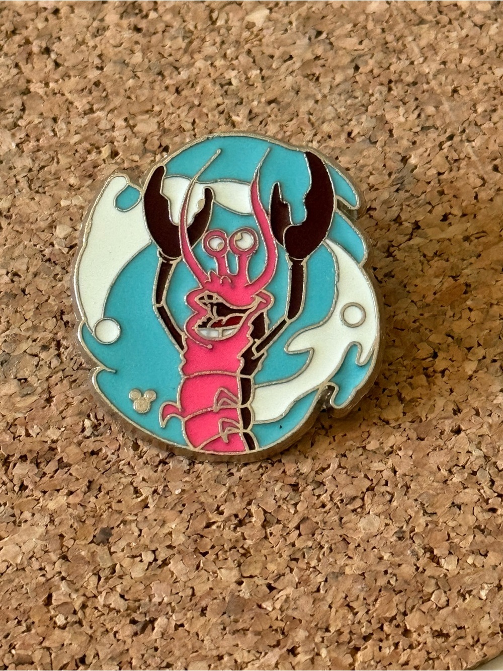 Disney Sebastian Lobster pin - from the little mermaid - 2012 under sea band